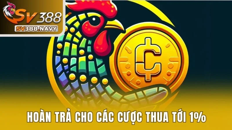 Khuyến Mãi SV388 - Các Ưu Đãi Nổi Bật Và Lưu Ý Cần Biết 3 Hoàn trả cho các cược thua tới 1%